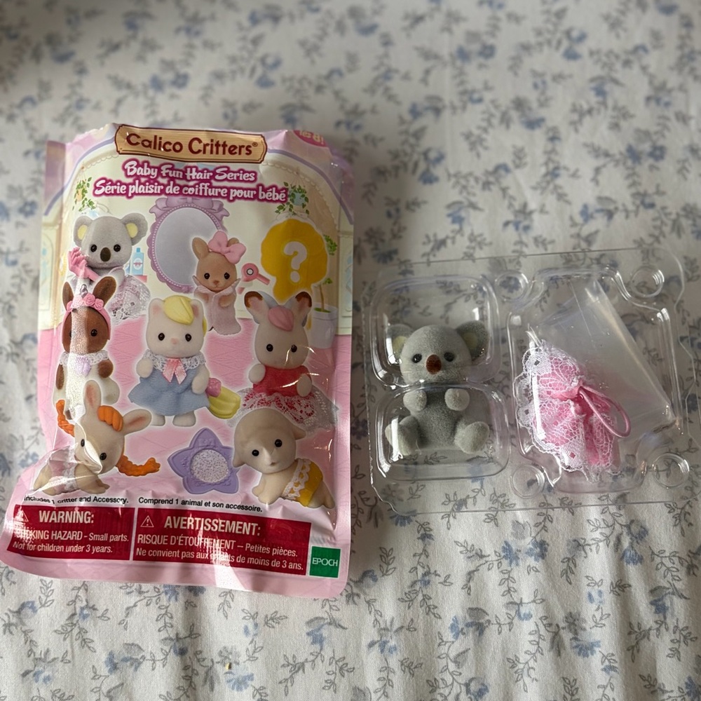 Calico Critters Baby Fun Hair Series Julie Koala Blind Bag Sylvanian Families